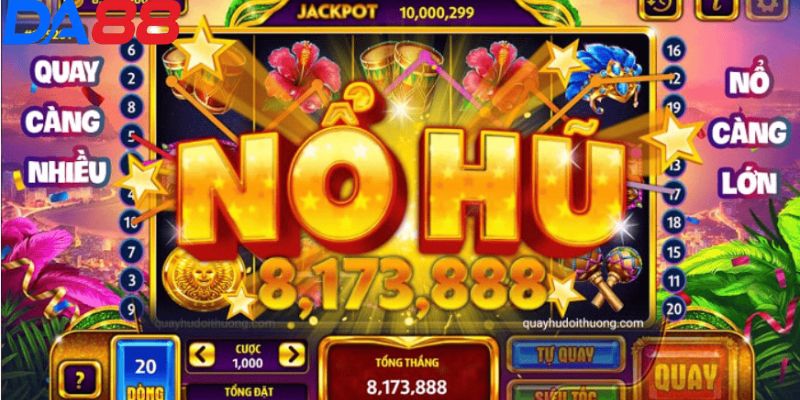Nổ hũ DA88 - Cổng game cá cược với hàng trăm event hấp dẫn - RIXO.GAMES