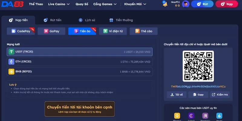 Rút tiền DA88 - Hướng dẫn quy trình giao dịch nhanh chóng - RIXO.GAMES